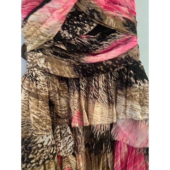 DIANE VON FURSTENBERG DRESS SILK BRIGHTON STRAPLESS COCKTAIL DRESS SIZE 12 - Picture 4 of 8